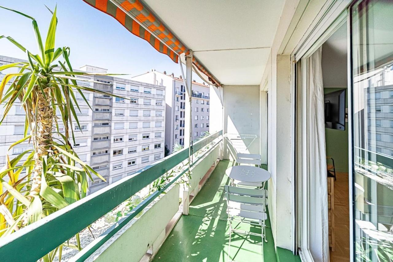 Le Pressense 4 Pers Balcon-Metro Republique Appartement Villeurbanne Buitenkant foto